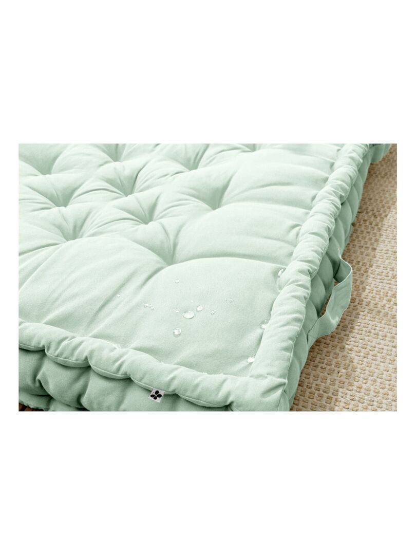 Matelas palette Kala menthe coton Gris - Kiabi