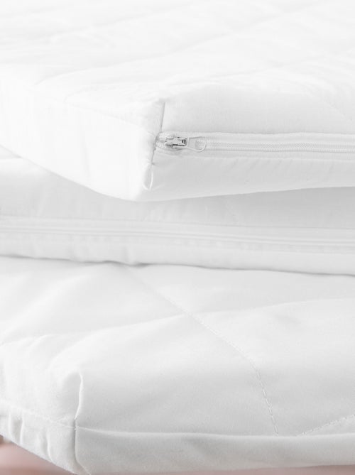 Matelas parc bébé carré avec housse piquée amovible ROBA - Kiabi