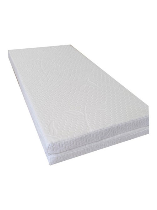 Matelas pliant en fibre thermoformé pour lit parc carré 95x95 10cm - Kiabi