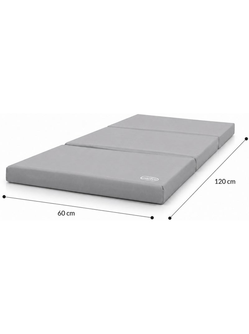 Matelas pliant pour lit de voyage Asalvo Gris - Kiabi