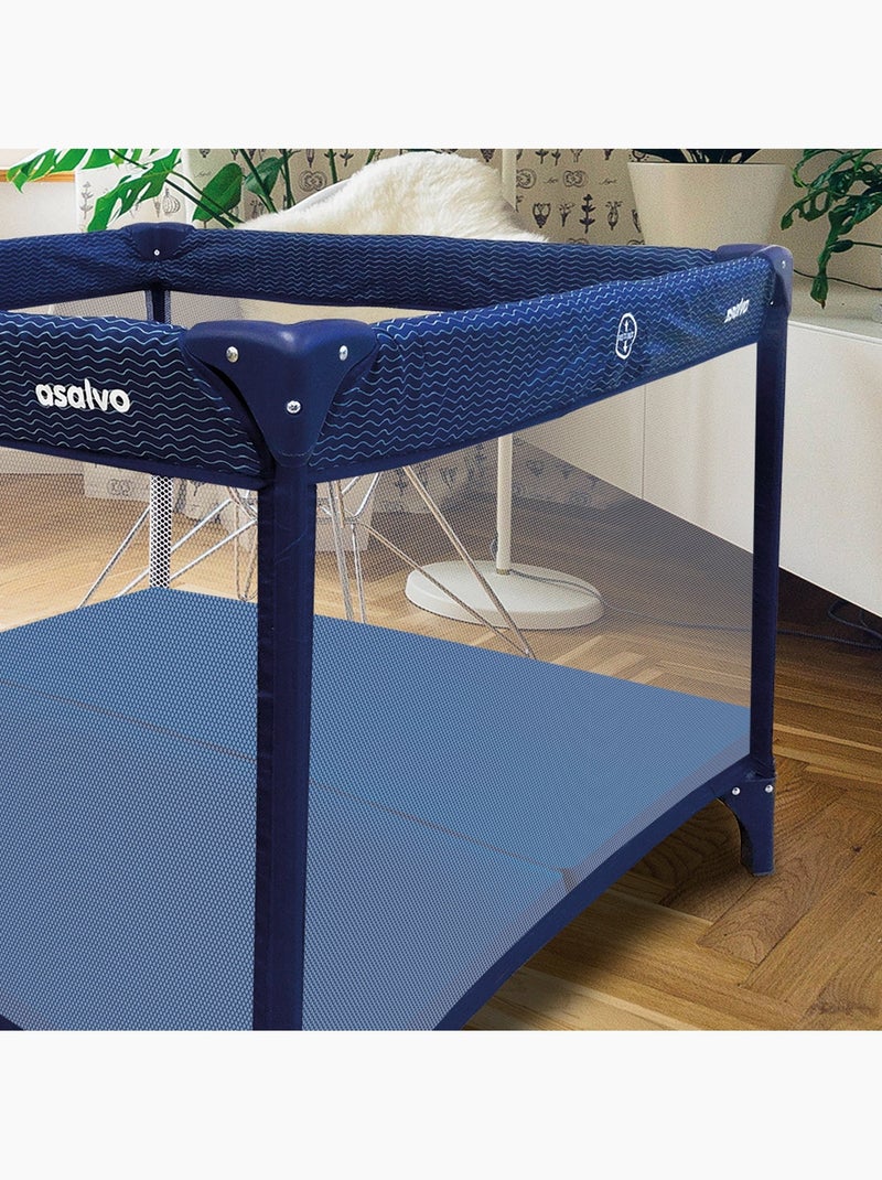 Matelas pliant pour parc carré Asalvo Bleu - Kiabi
