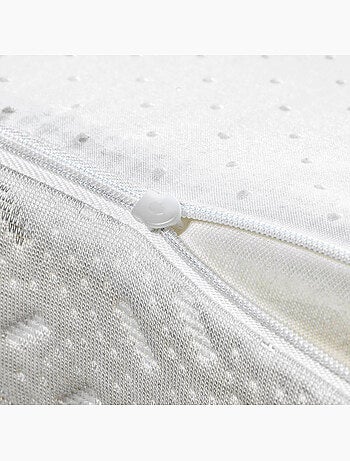 Matelas pour berceau 14 cm Safetech HR couche visco et housse amovible