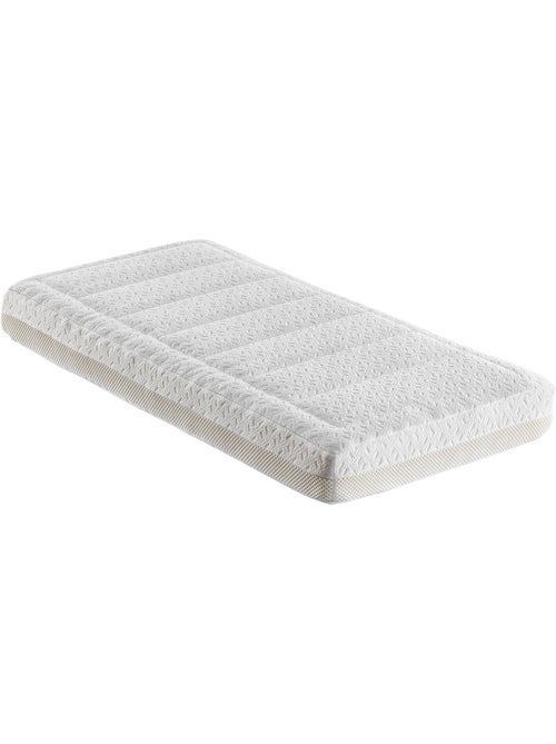 Matelas pour berceau 14 cm Safetech HR couche visco et housse amovible - Kiabi