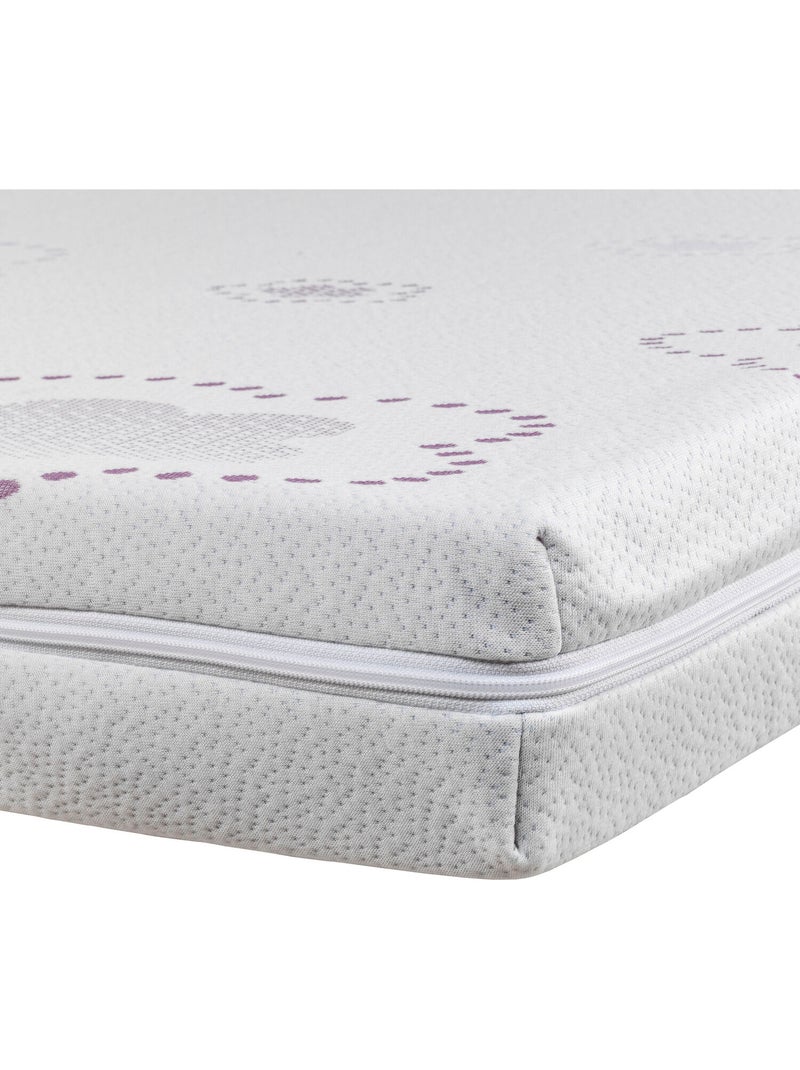 Matelas pour lit bébé |PIKOLIN Soft mini | Antiallergique | 10 cm Blanc - Kiabi