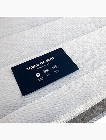 Matelas relaxation en latex pour lit électrique Abondance 2.0 - Terre de Nuit