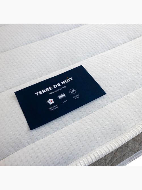 Matelas relaxation en latex pour lit électrique Abondance 2.0 - Terre de Nuit - Kiabi