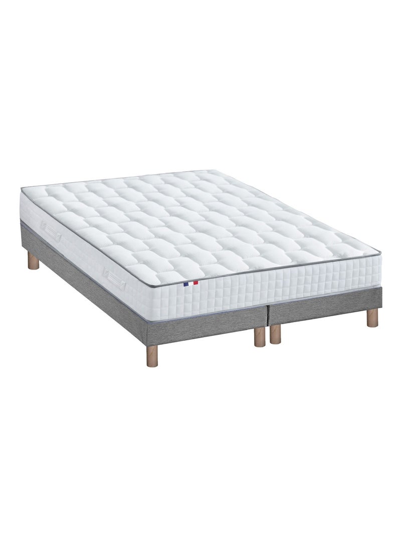 Matelas Ressorts COSMOS Made in France Blanc - Kiabi