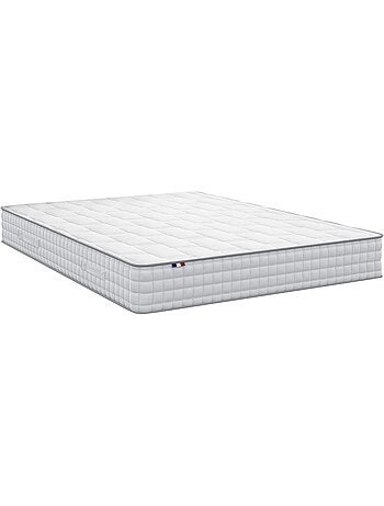 Matelas ressorts ensachés 7 zones, COSMOS, Face Hiver/Eté