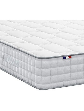 Matelas ressorts ensachés 7 zones, COSMOS, Face Hiver/Eté