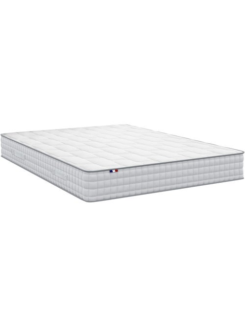 Matelas ressorts ensachés 7 zones, COSMOS, Face Hiver/Eté - Kiabi Matelas ressorts ensachés 7 zones, COSMOS, Face Hiver/Eté - Kiabi