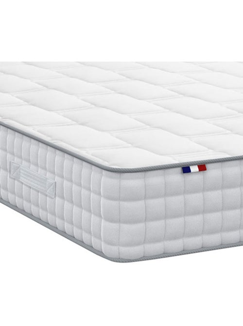 Matelas ressorts ensachés 7 zones, COSMOS, Face Hiver/Eté - Kiabi Matelas ressorts ensachés 7 zones, COSMOS, Face Hiver/Eté - Kiabi