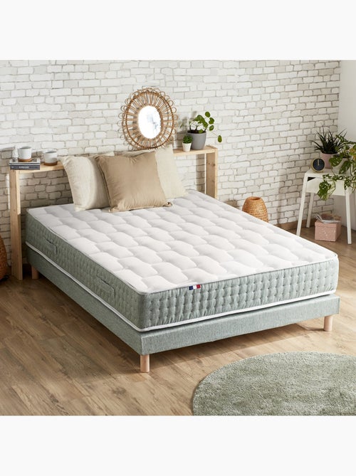 Matelas ressorts ensachés 7 zones HYGGE - soutien ferme et réversible - 160 x 200 cm - Kiabi