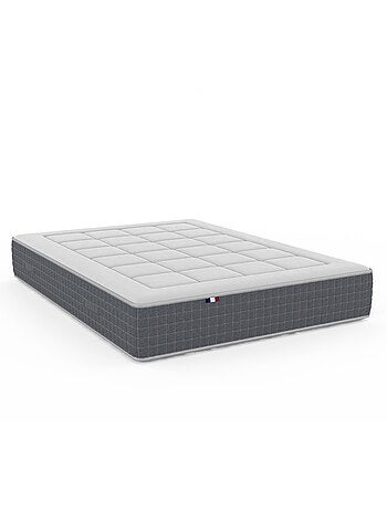 Matelas ressorts ensachés 7 zones MAX - soutien ferme et réversible - 160 x 200 cm