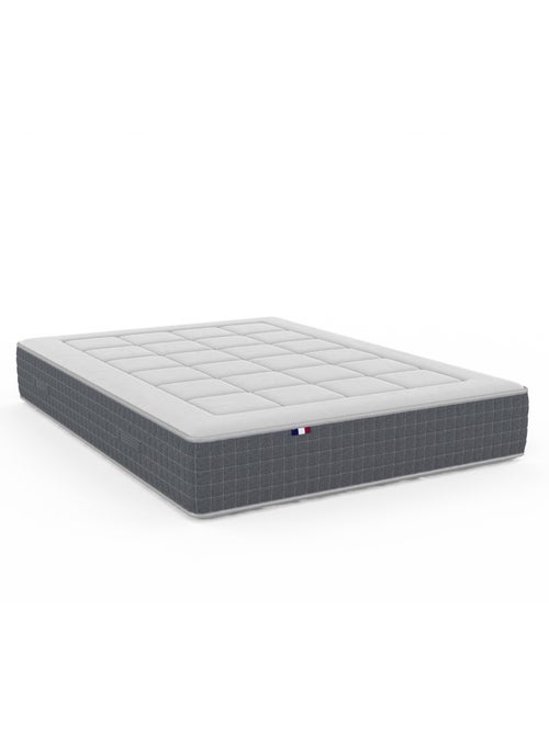 Matelas ressorts ensachés 7 zones MAX - soutien ferme et réversible - 160 x 200 cm - Kiabi Matelas ressorts ensachés 7 zones MAX - soutien ferme et réversible - 160 x 200 cm - Kiabi