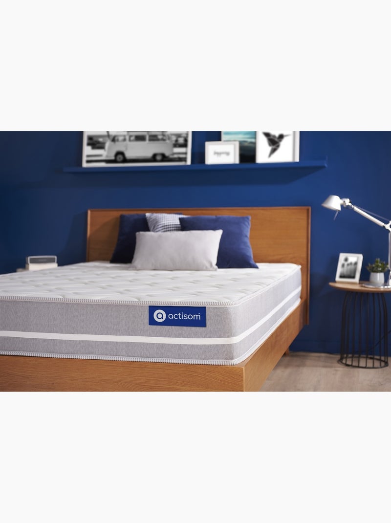 Matelas Ressorts ensachés Actiflex touch Blanc - Kiabi