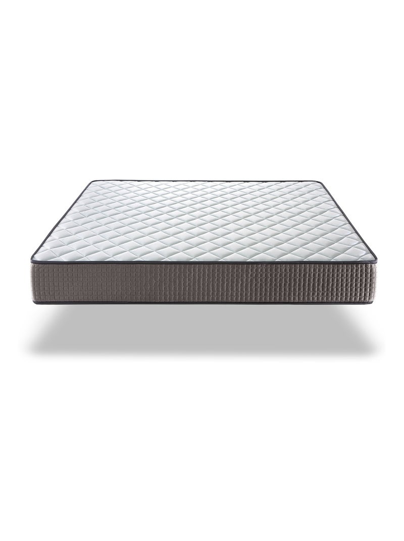 Matelas Ressorts Ensachés  CRONO, Epaisseur 24 CM, 7 zones de confort. Ergonomique. Blanc - Kiabi