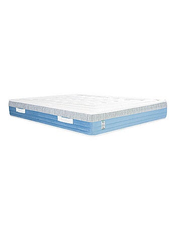 Matelas ressorts ensachés et mémoire de forme 27 cm - Soutien ferme