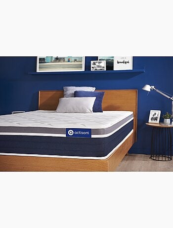 Matelas Ressorts ensachés et mémoire de forme Actiflex confort