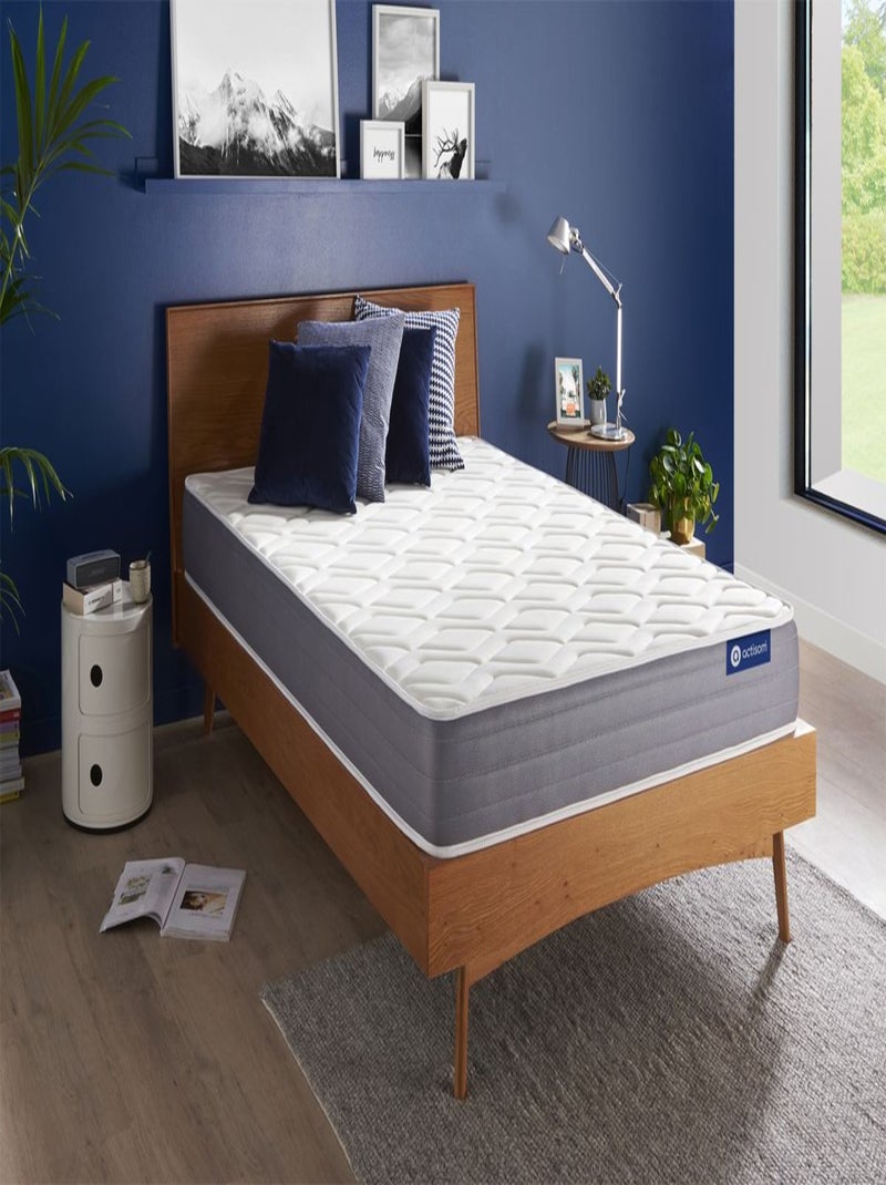 Matelas Ressorts ensachés et mémoire de forme Actiflex dream Blanc - Kiabi