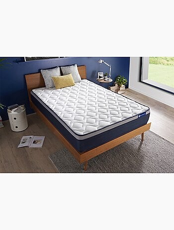Matelas Ressorts ensachés et mémoire de forme Actiflex max