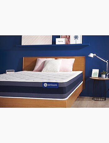 Matelas Ressorts ensachés et mémoire de forme Actiflex morpho