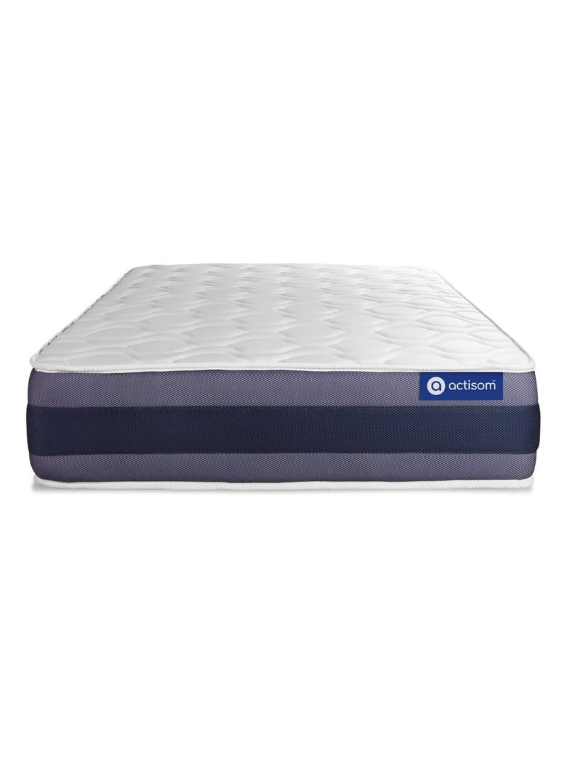 Matelas Ressorts ensachés et mémoire de forme Actiflex morpho Blanc - Kiabi