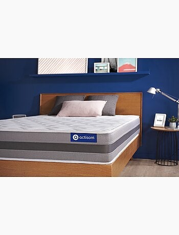 Matelas Ressorts ensachés et mémoire de forme Actiflex relax