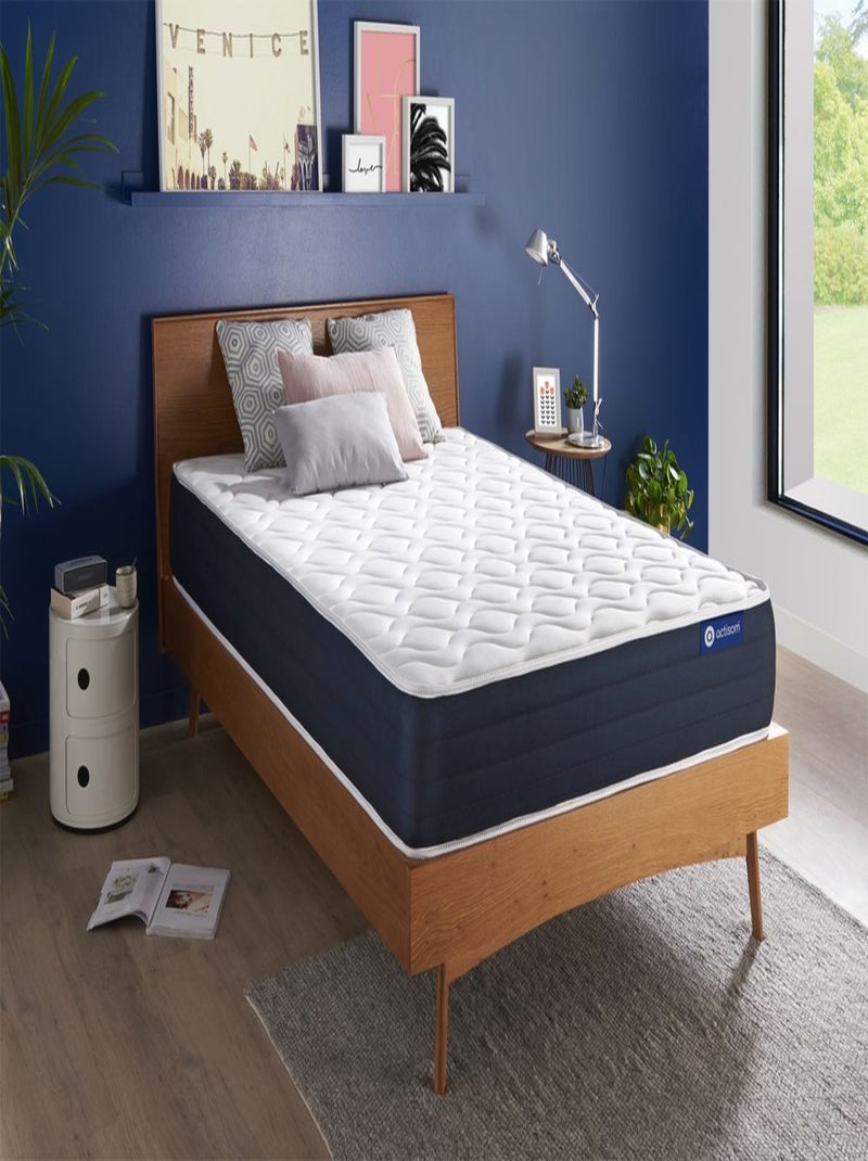 Matelas Ressorts ensachés et mémoire de forme Actiflex sleep Blanc - Kiabi