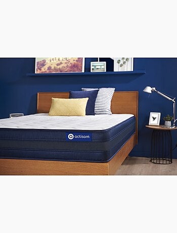 Matelas Ressorts ensachés et mémoire de forme Actiflex tech