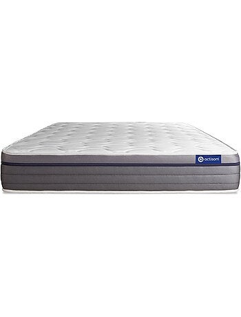 Matelas Ressorts ensachés et mémoire de forme Actiflex zen