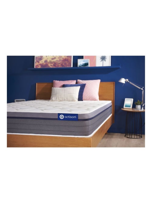 Matelas Ressorts ensachés et mémoire de forme Actiflex zen - Kiabi