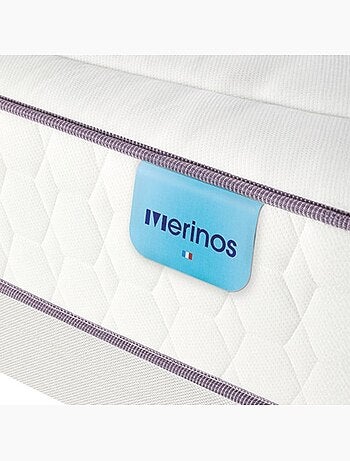Matelas ressorts ensachés et mémoire de forme BEAUTY BED - Merinos