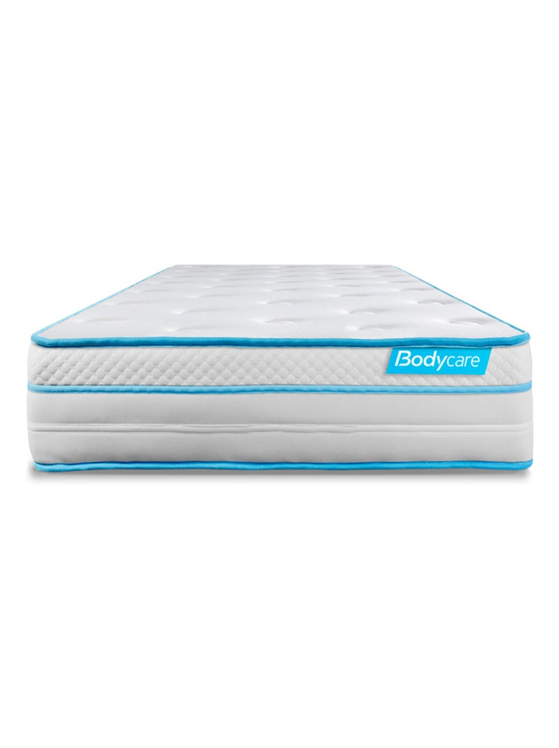 Matelas Ressorts ensachés et mémoire de forme Bodyzone+ Blanc - Kiabi