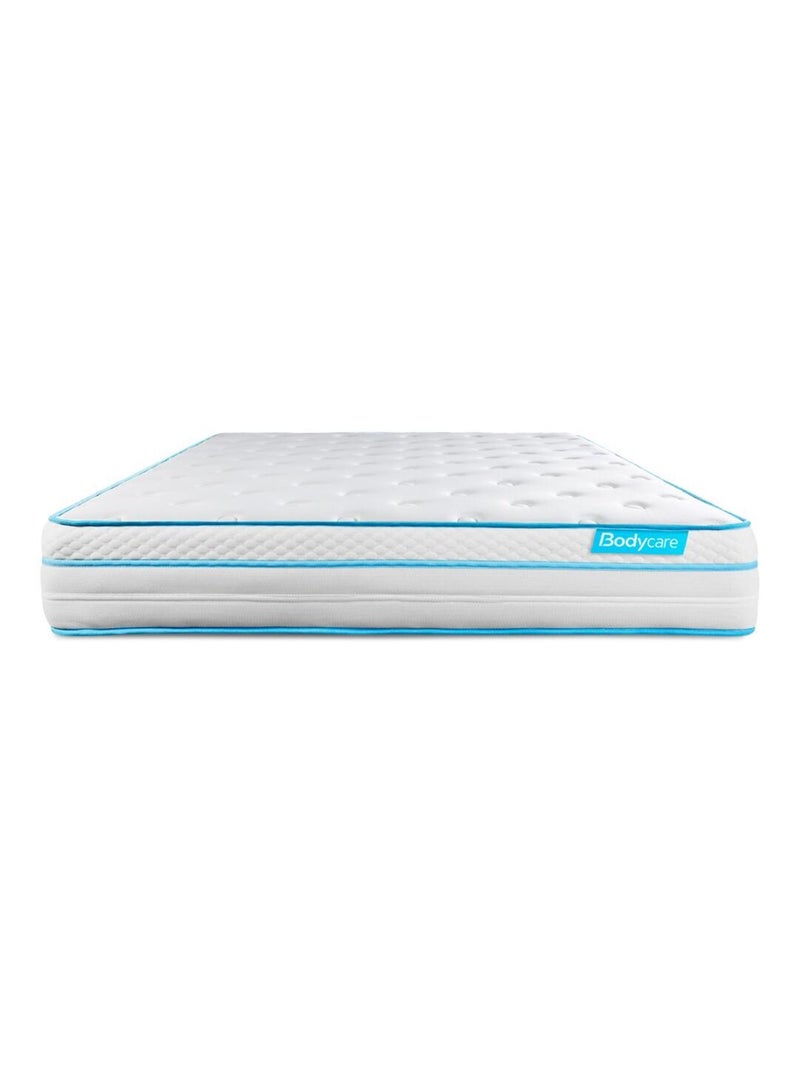 Matelas Ressorts ensachés et mémoire de forme Bodyzone+ Blanc - Kiabi
