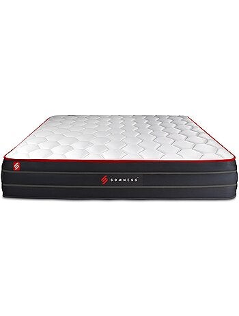 Matelas Ressorts ensachés et mémoire de forme Boost