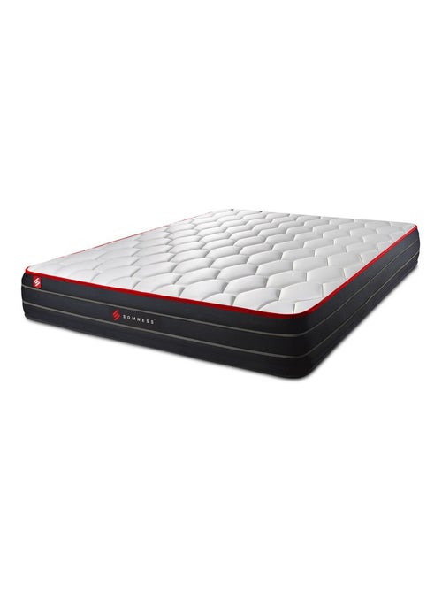 Matelas Ressorts ensachés et mémoire de forme Boost - Kiabi
