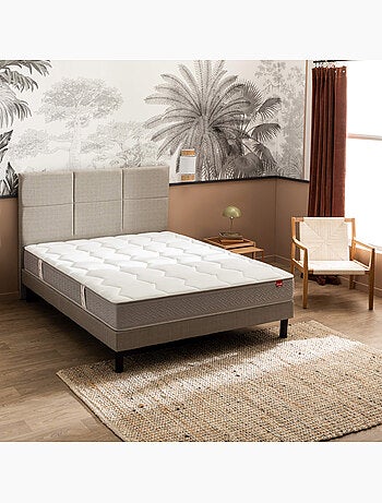 Matelas ressorts ensachés et mémoire de forme DESTINATION - Epeda