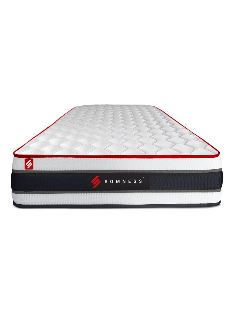 Matelas Ressorts ensachés et mémoire de forme Energy Blanc - Kiabi