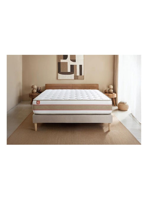 Matelas Ressorts ensachés et mémoire de forme Le Délicat - Kiabi