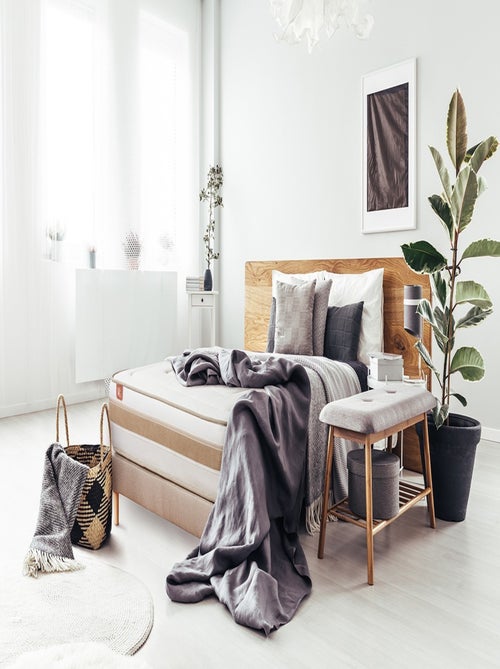 Matelas Ressorts ensachés et mémoire de forme Le Raffiné - Kiabi