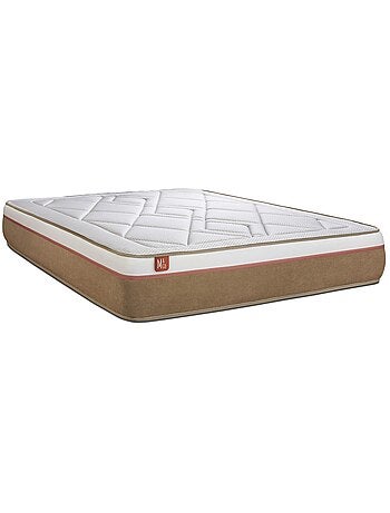 Matelas Ressorts ensachés et mémoire de forme Le Soyeux