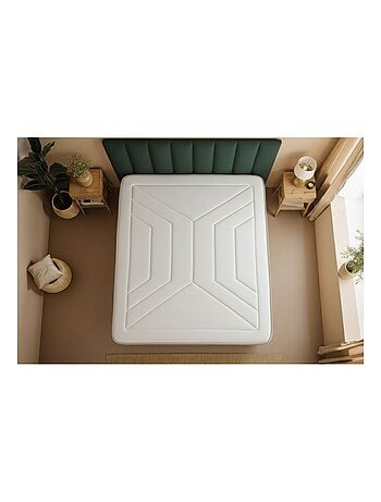 Matelas Ressorts ensachés et mémoire de forme Le Tendre