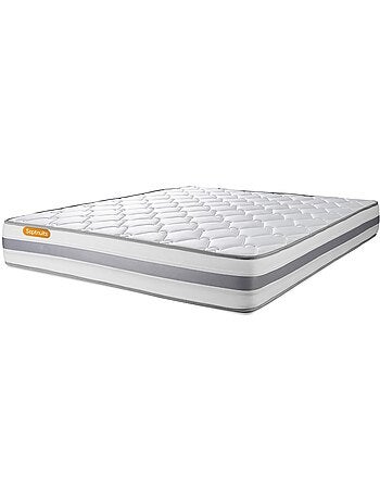 Matelas Ressorts ensachés et mémoire de forme Memo spring