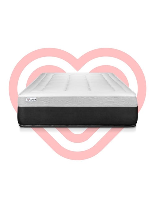 Matelas Ressorts ensachés et mémoire de forme VITAL FORM - Kiabi