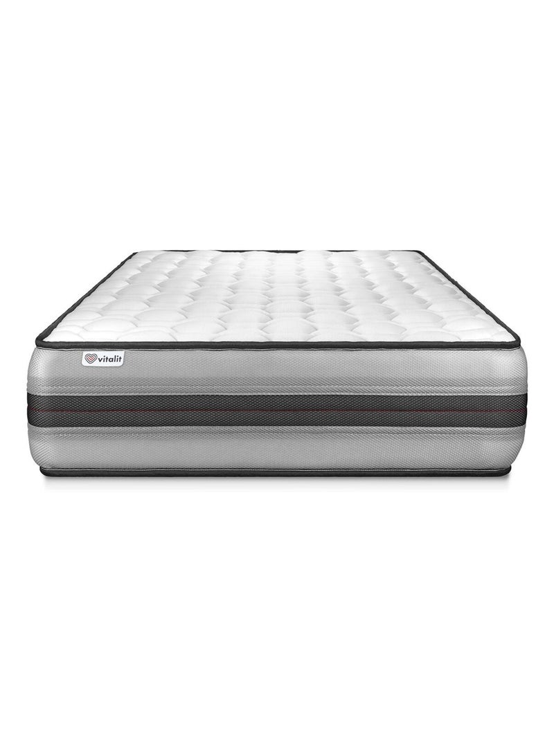 Matelas Ressorts ensachés et mémoire de forme VITALPOWER RECOVER Blanc - Kiabi
