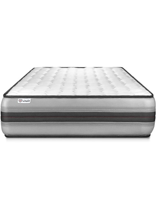 Matelas Ressorts ensachés et mémoire de forme VITALPOWER RECOVER - Kiabi