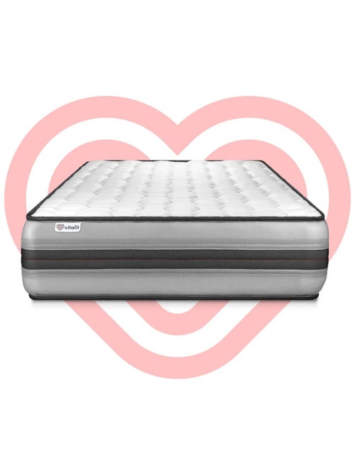 Matelas Ressorts ensachés et mémoire de forme VITALPOWER RECOVER - Kiabi