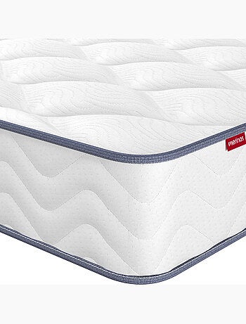 Matelas ressorts ensachés et mousse mémoire, SWEETY - Merinos