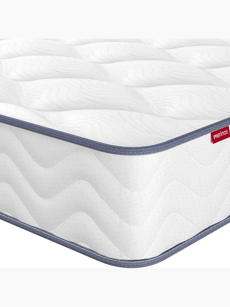 Matelas ressorts ensachés et mousse mémoire, SWEETY - Merinos N/A - Kiabi