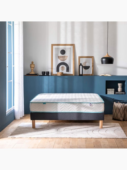 Matelas ressorts ensachés ferme, ENJOY - Merinos - Kiabi